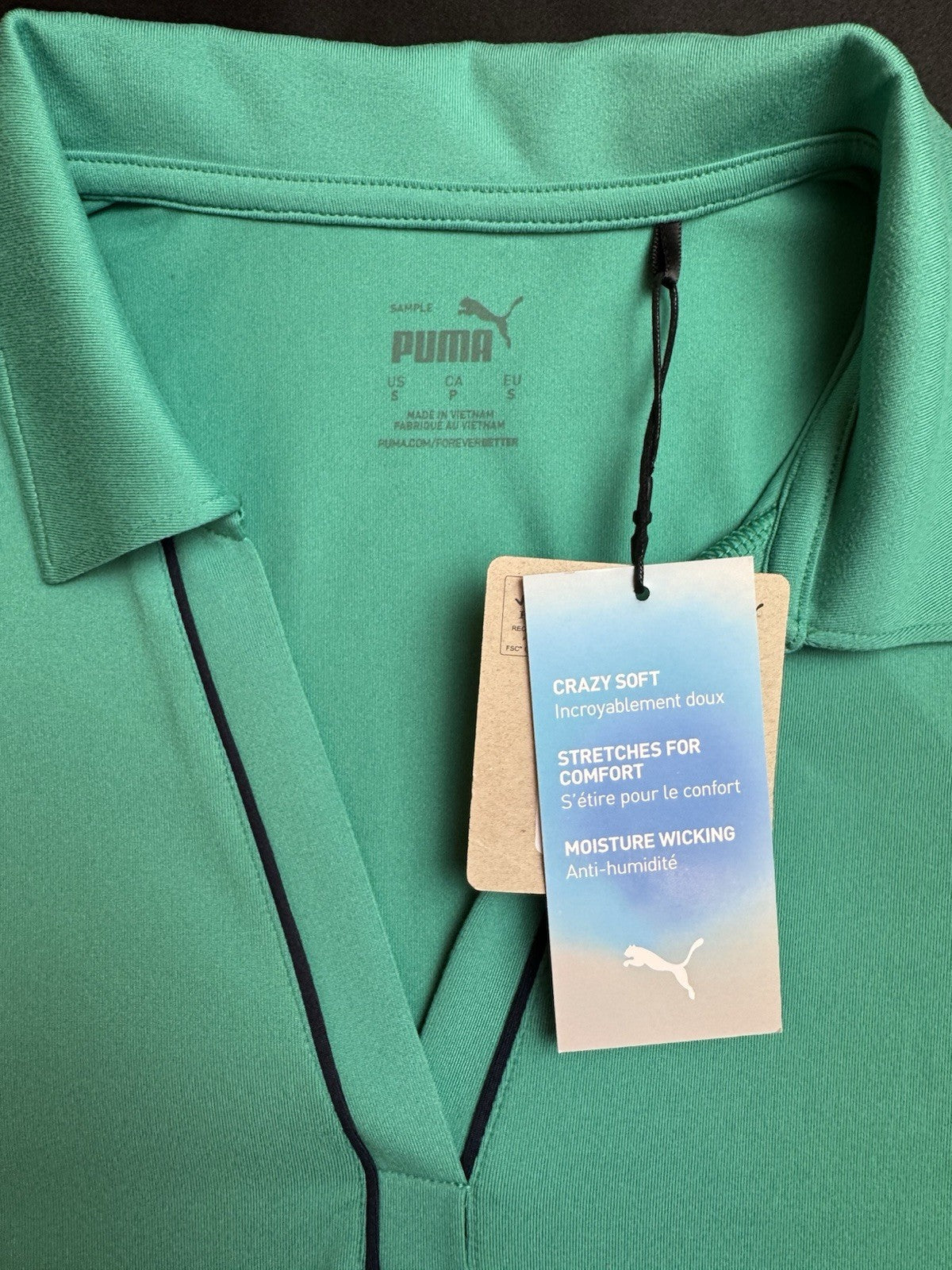 Puma Women’s Golf Shirt Sz S.   (B.165)