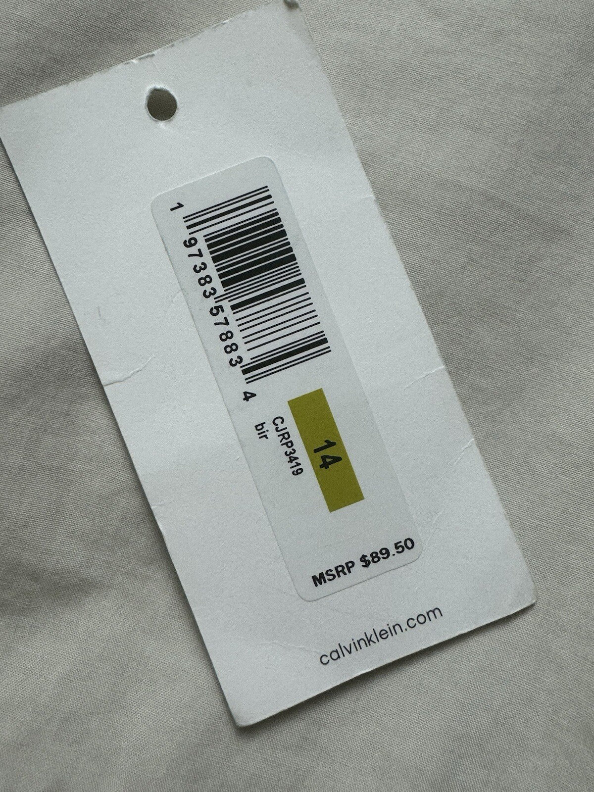 $89 Calvin Klein Women's Khaki’s Pants Size 14 (B.81)