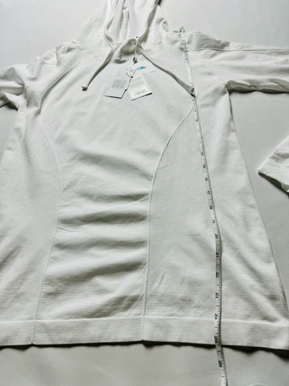 Sport Haley Women's Golf Hooded Sweatshirt White Sz M. (B.107)
