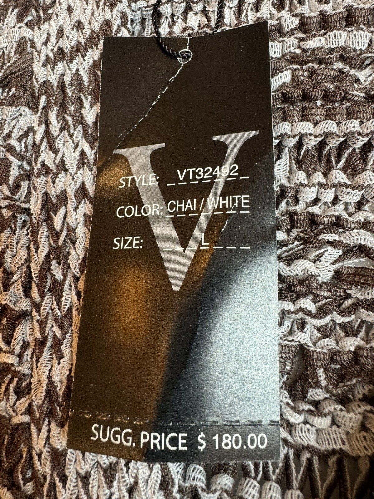 $180 VERTIGO Women’s Knit Long Cardigan Sz XL.       (B.63)