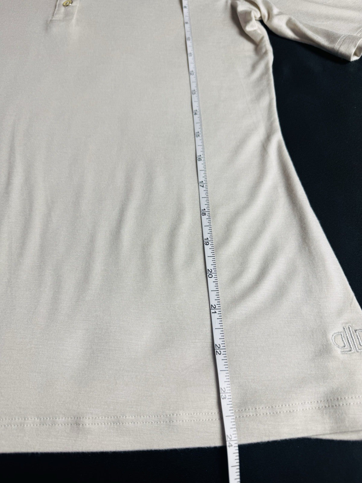 Lizzie Driver Golf Shirt Size S.   (B.181)