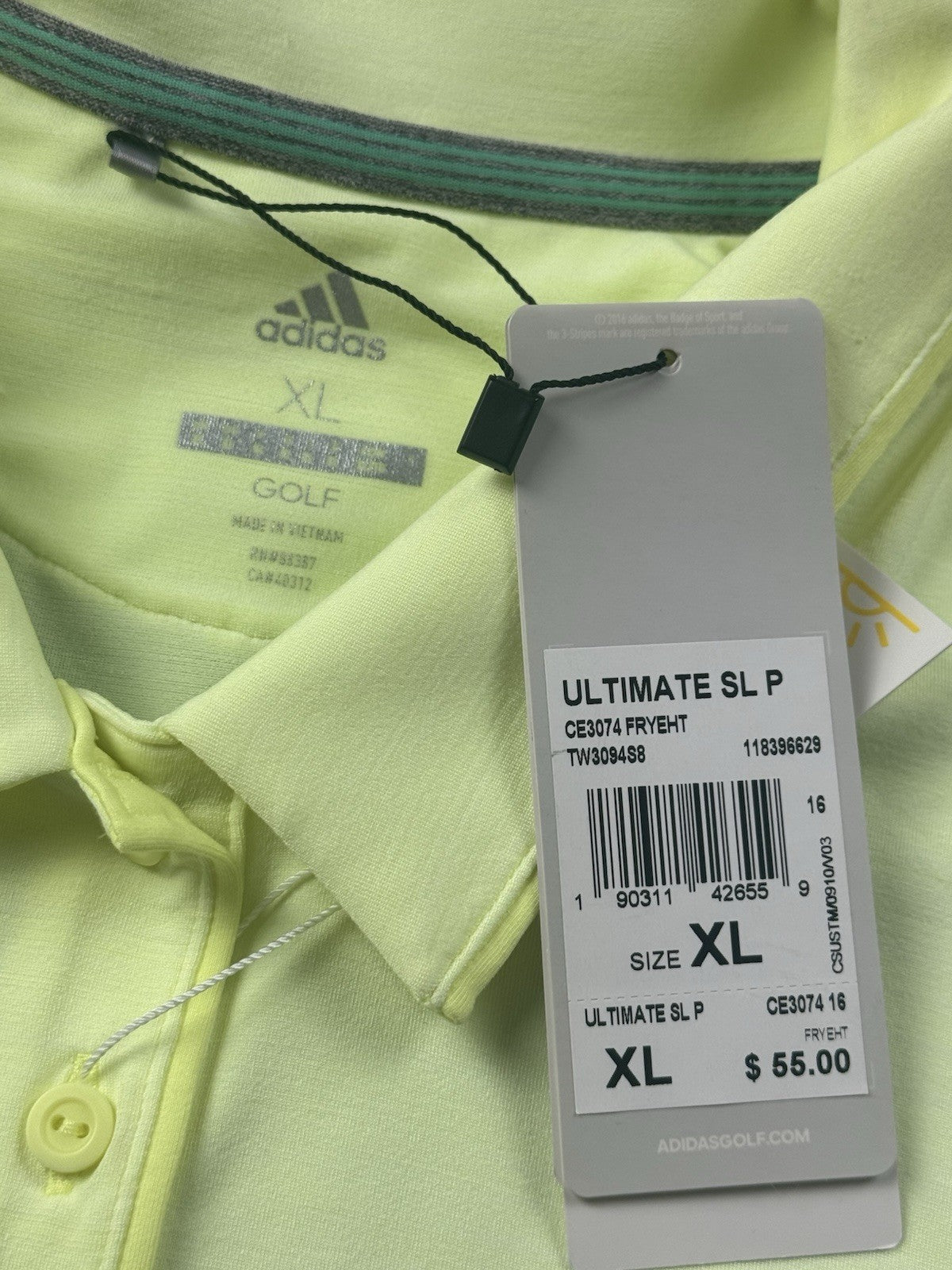 $55 Adidas Women’s Golf Shirt Sz XL    (B.181)