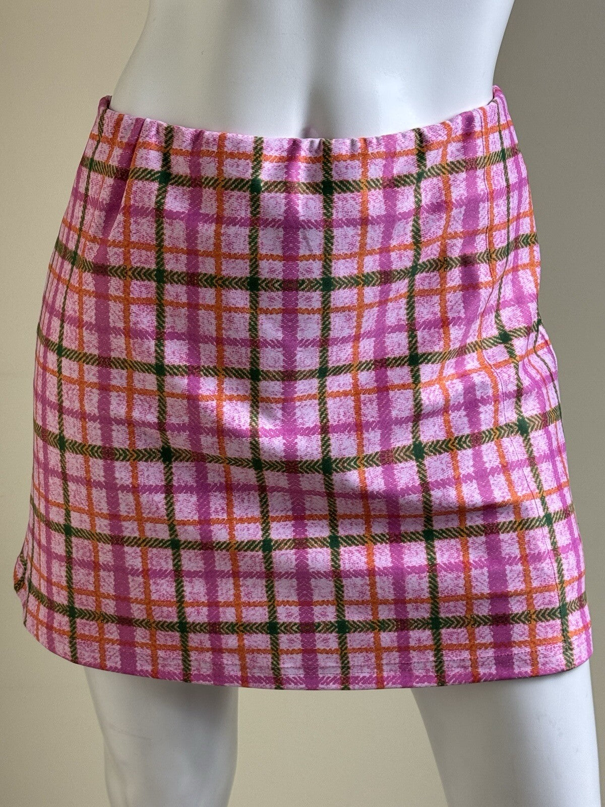 Smith & Quinn Women’s Golf Skort Skirt Plaid Sz M. (B.121/1)