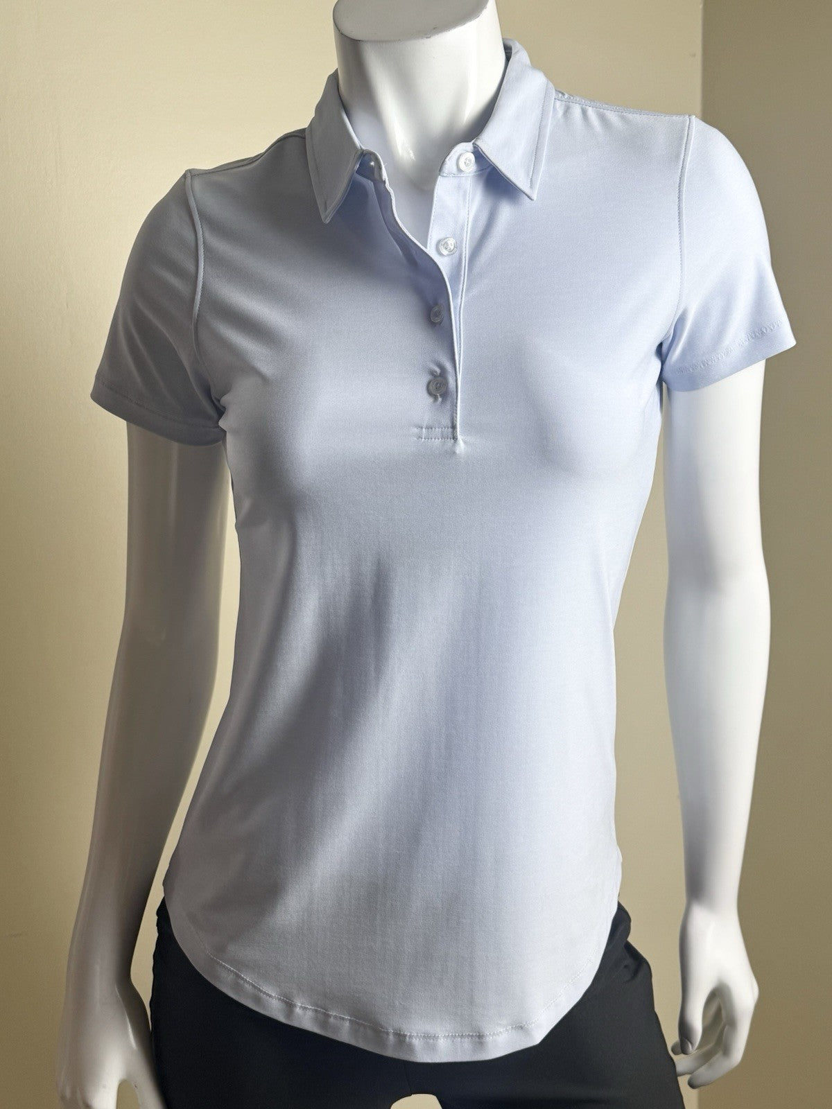 Straight Down Women's Golf Polo shirt Sz S.  (B.181)