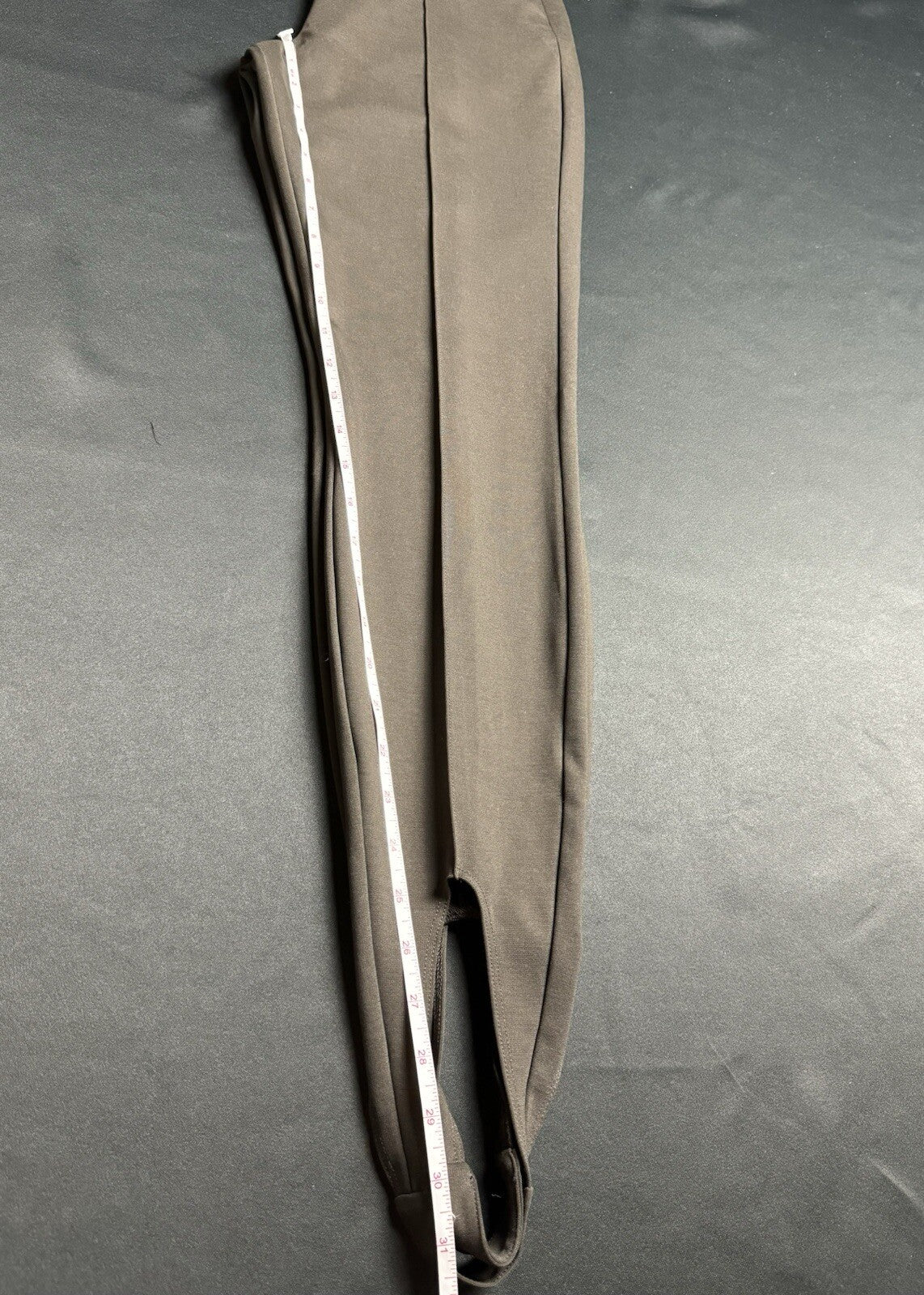 $298 Polo Ralph Lauren Women’s Brown Stuart Up Pants Sz M.     (B.81)