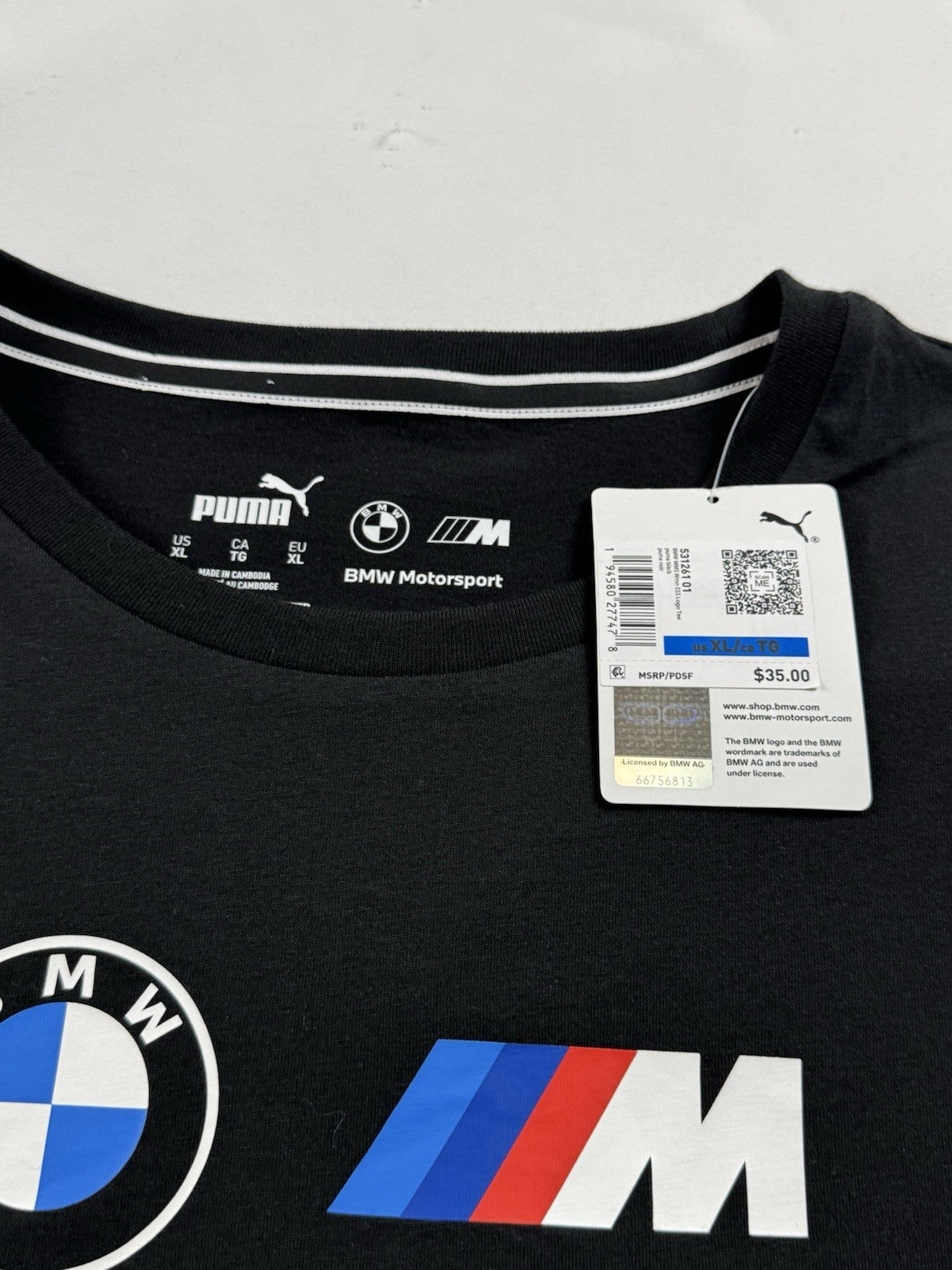 Puma Women’s Golf Shirt BMW Logo Sz XL.    (B.027)