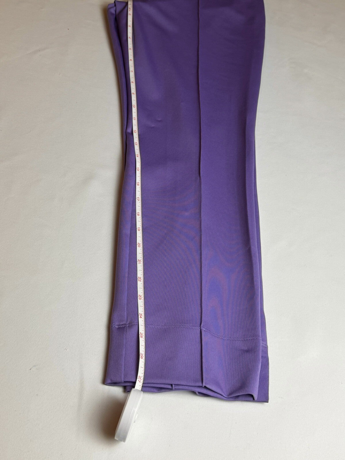 Kevan Hall Beth Depass Purple Zip Golf Pants SZ  8. (74)