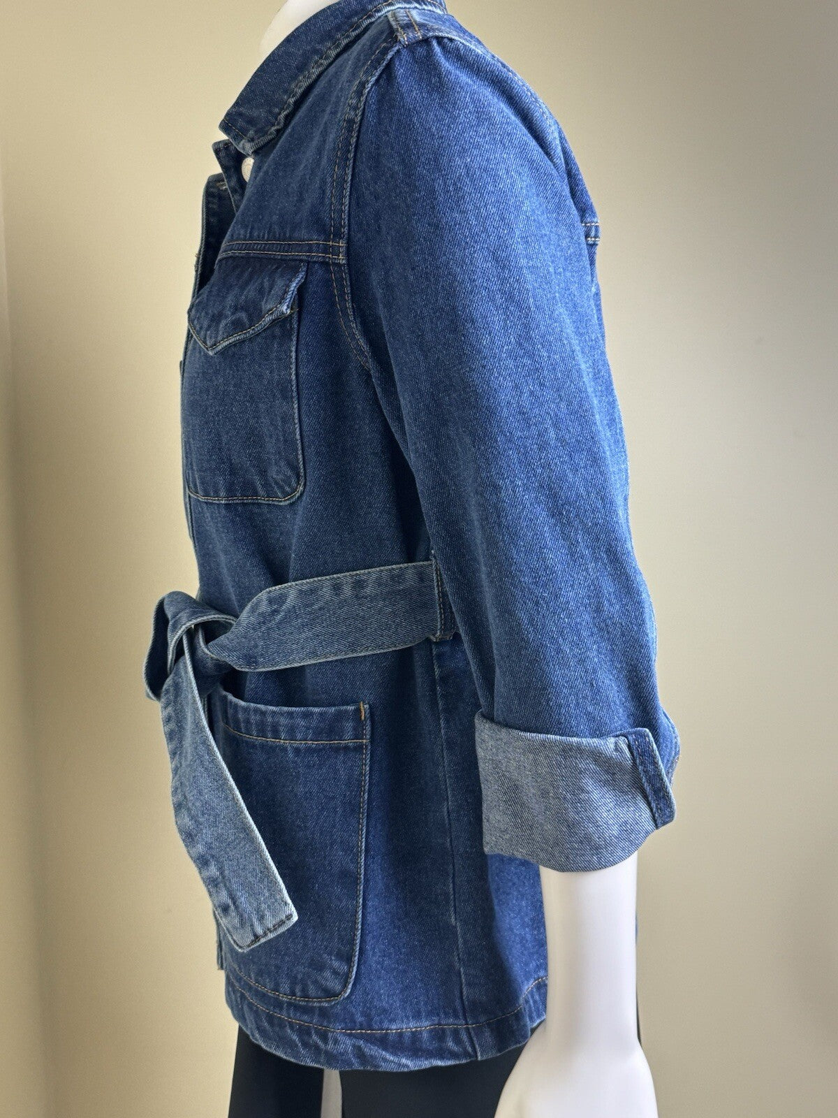 $88 Industry Republic Clothing Women’s Jeans Jacket Size S (B.113)