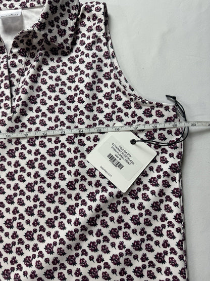 BELYN KEY Women’s Sleeveless Golf Shirt Sz M.    (B.134)