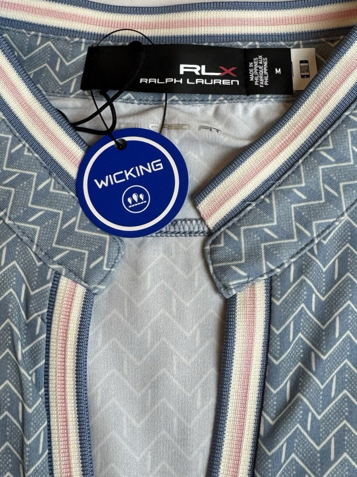 RLX Ralph Lauren Women’s Golf Polo Shirt Size M.   (B.167)