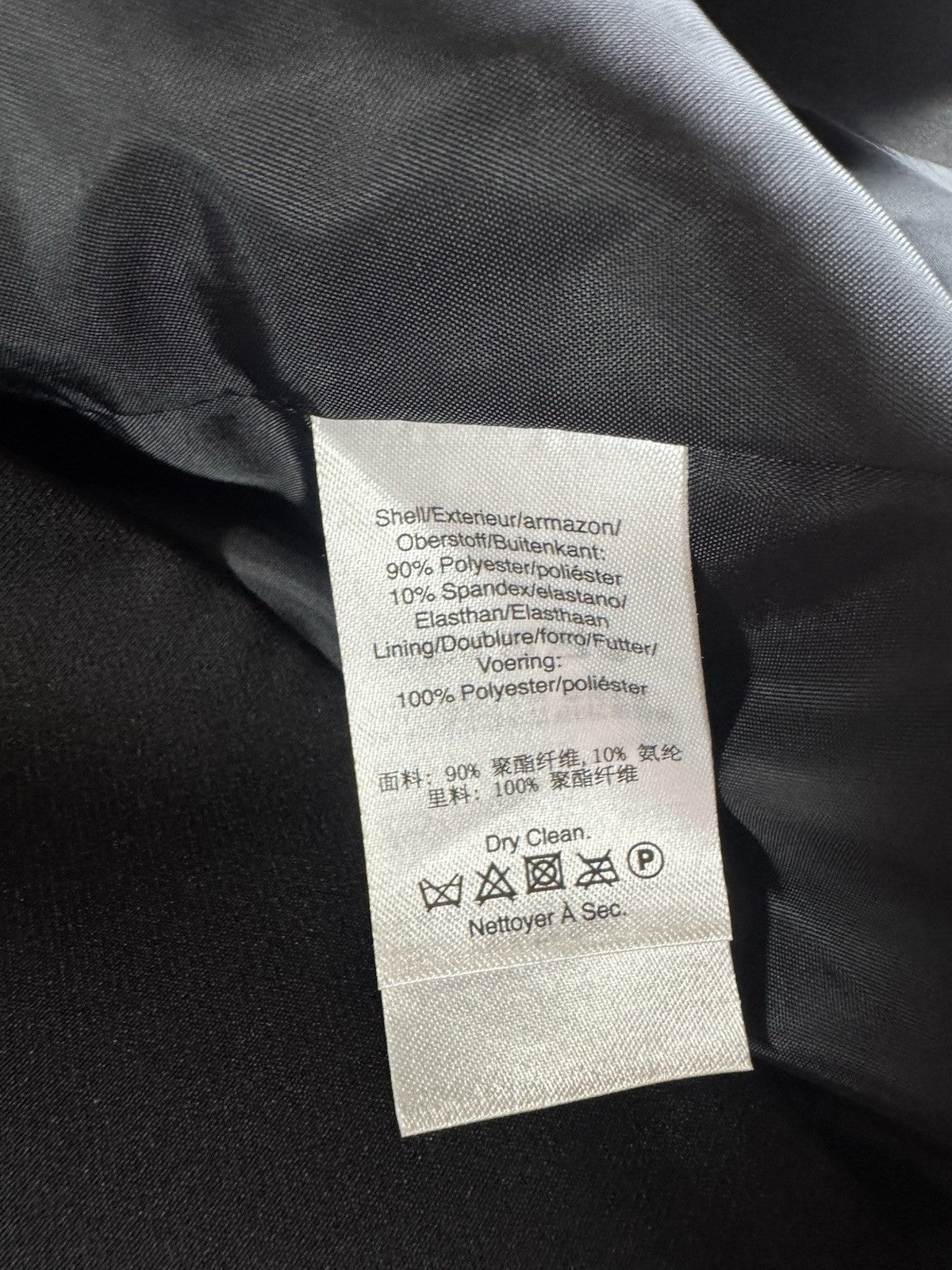 $159 DKNY Women's Black Suit Jacket Blazer Size 14.   (B.065)