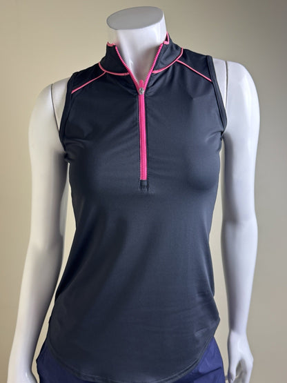 $86 JOFIT Women’s Cutaway Tipsy Golf Shirt Size XS      (B.156)