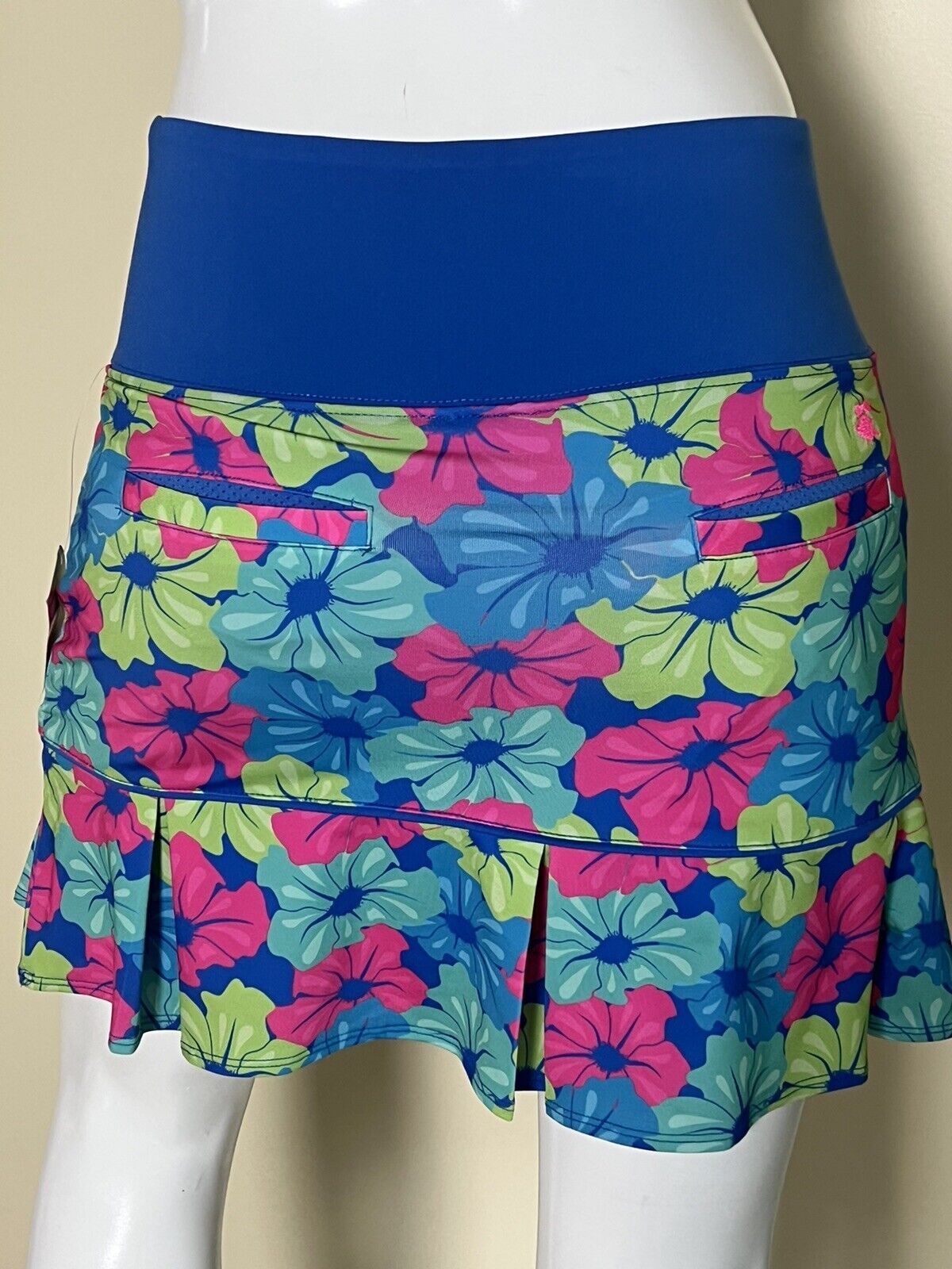 Birdies and Bows Skort Women's Size L Golf Skort