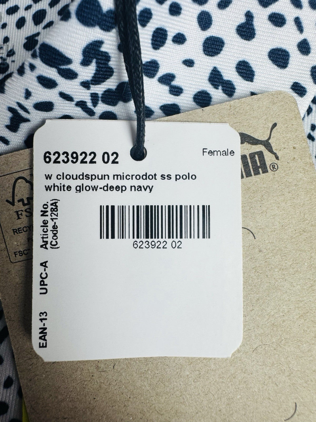 Puma Women’s Golf Shirt Sz S.   (B.174)