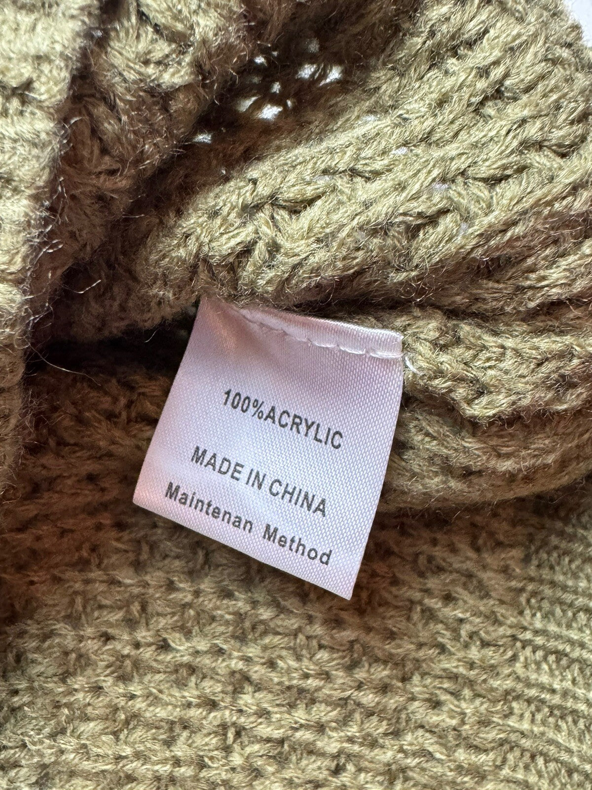 Zesica Women's Green Sweater Dress Size S.  (75)