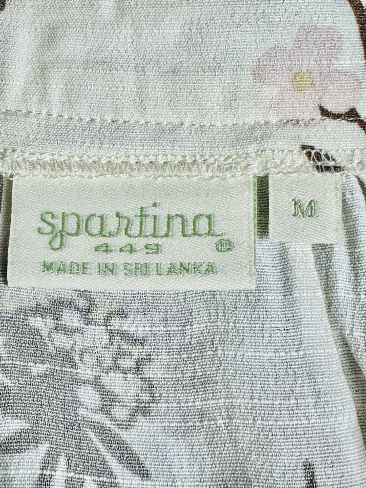 $148 Spartina 449 Women’s Golf Long Sleeve Blouse Sz M.      (B.181)