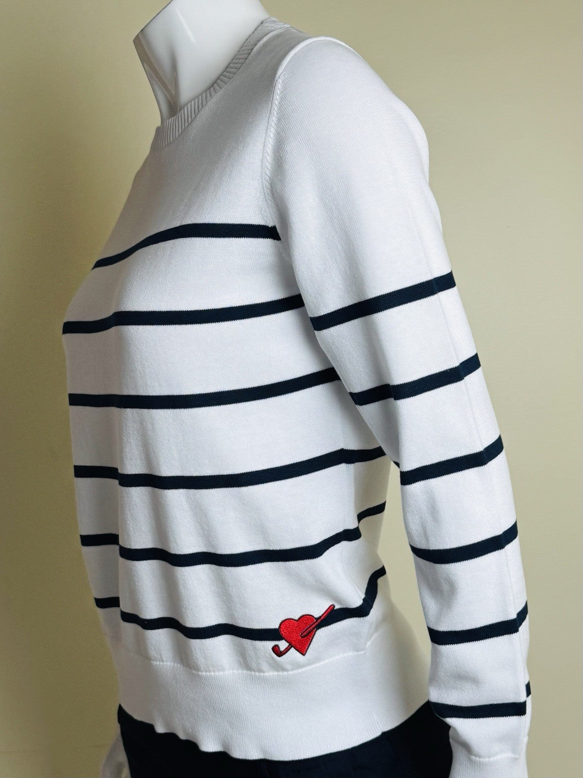 Puma Women's Golf Striped Sweater Size S.   (B.038/2)