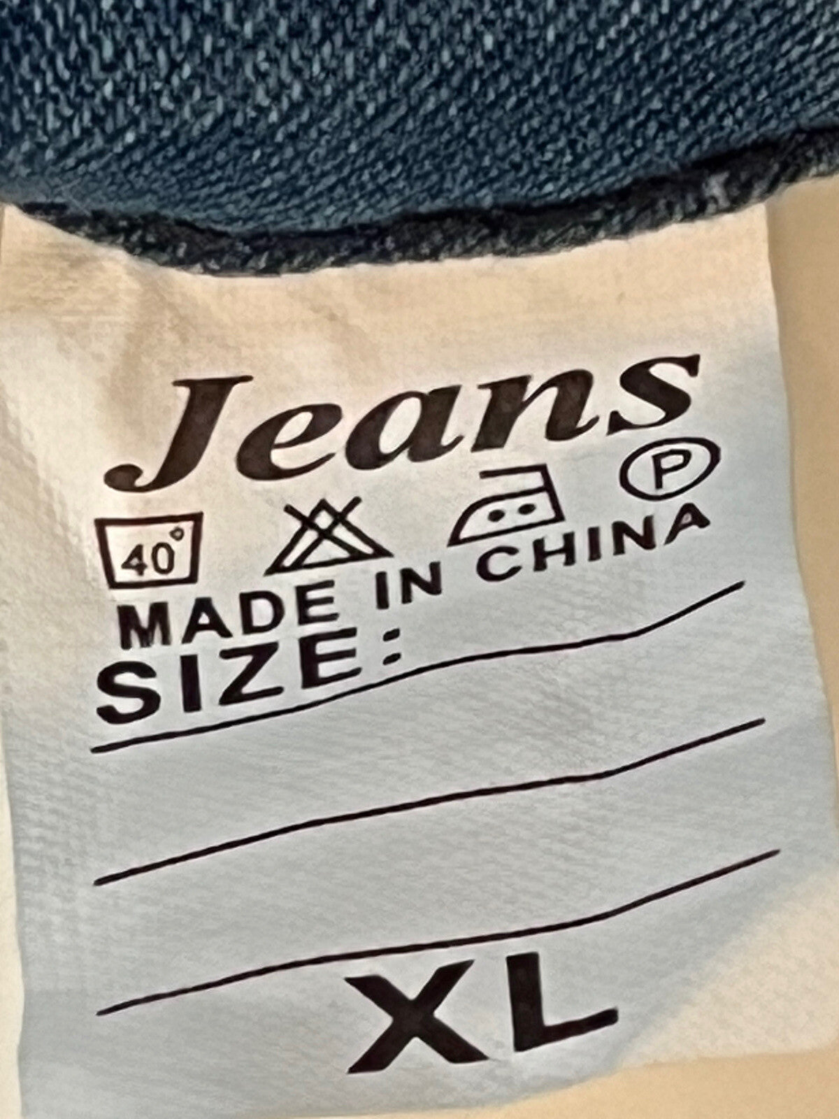 JEANS Women's Stretch Denim Jeans Fringe Hem Size XL