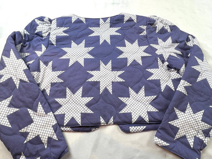 Time And True Women's Blue Cardigan Sweater Sz M
