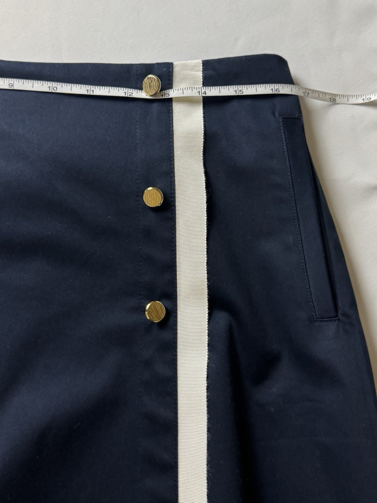 FIA Green California Women’s Navy Skort Skirt Sz L. (B.160)