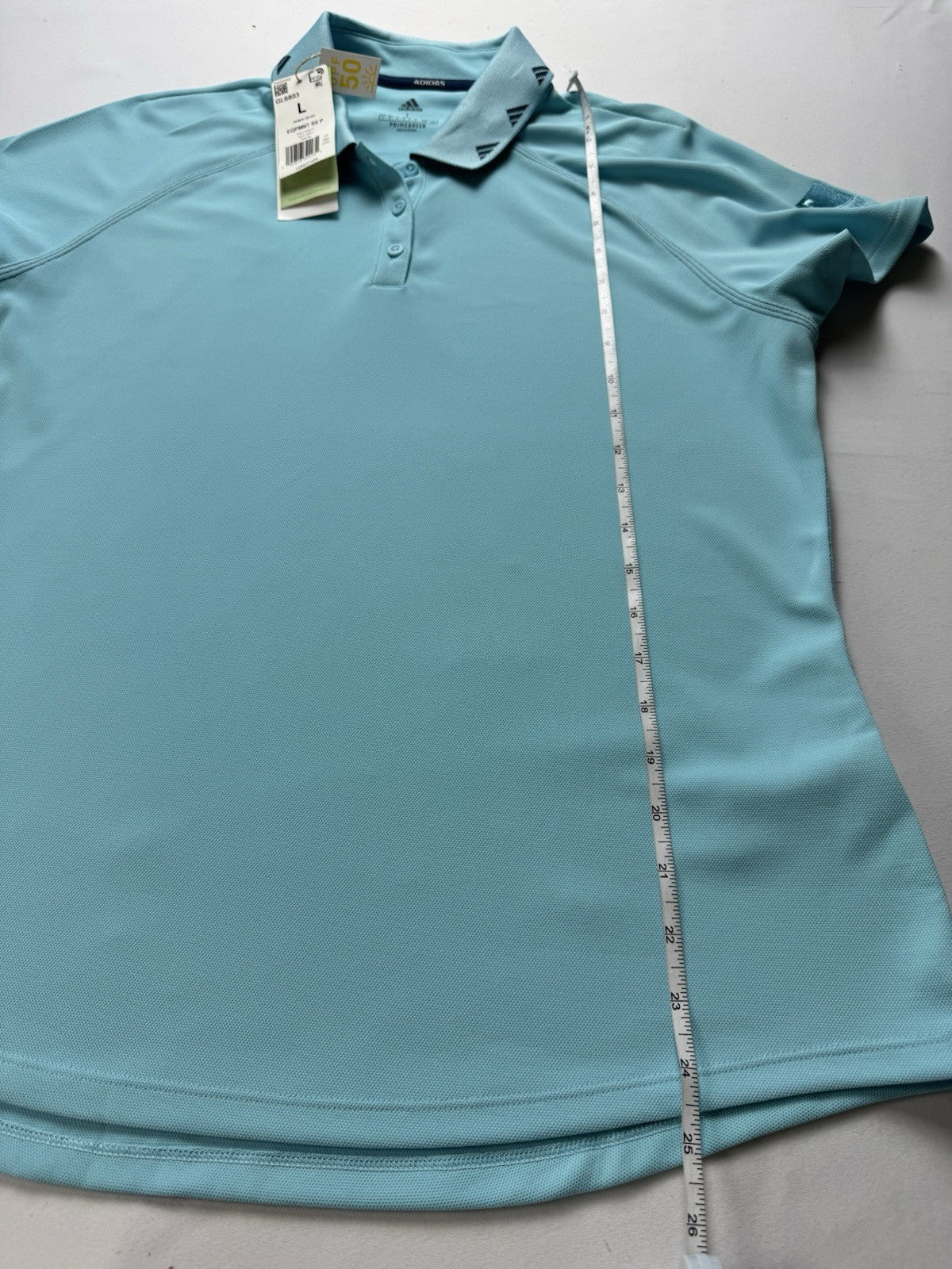 Adidas Women’s Golf Knit Shirt Sz L  (B.158)