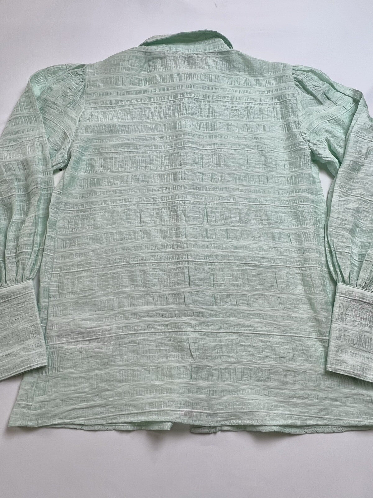$89 Guess Women's Green Long Sleeve Top Shirt Size XS
