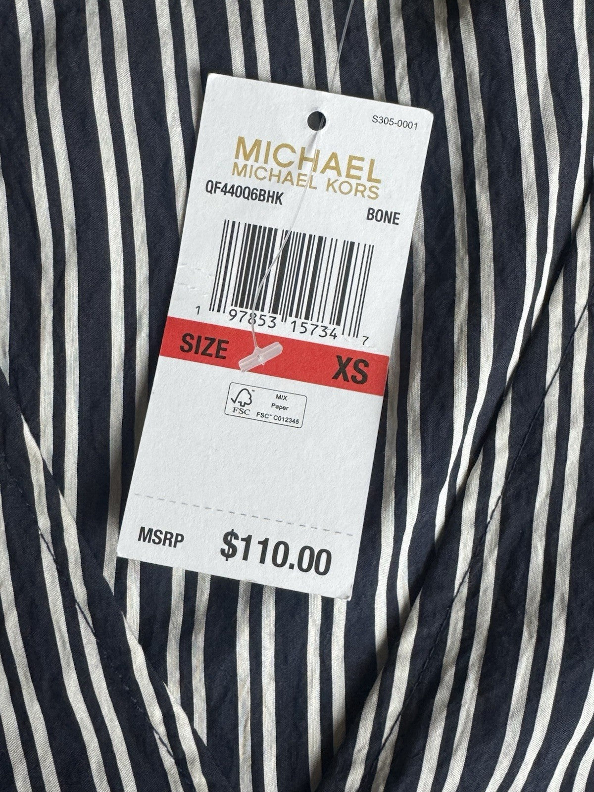 $110 Michael Kors Women’s Blouse Sz XS       (B.027)