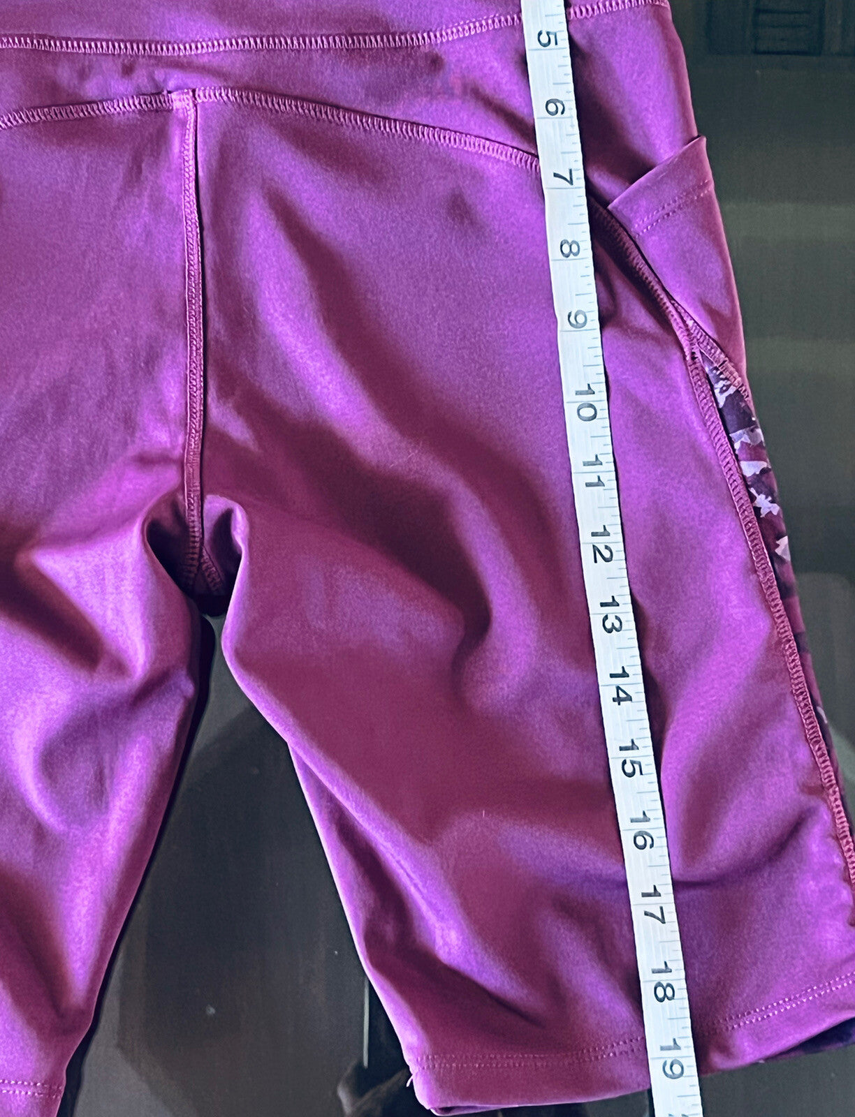 TKO Women’s Yoga Short Purple Size M