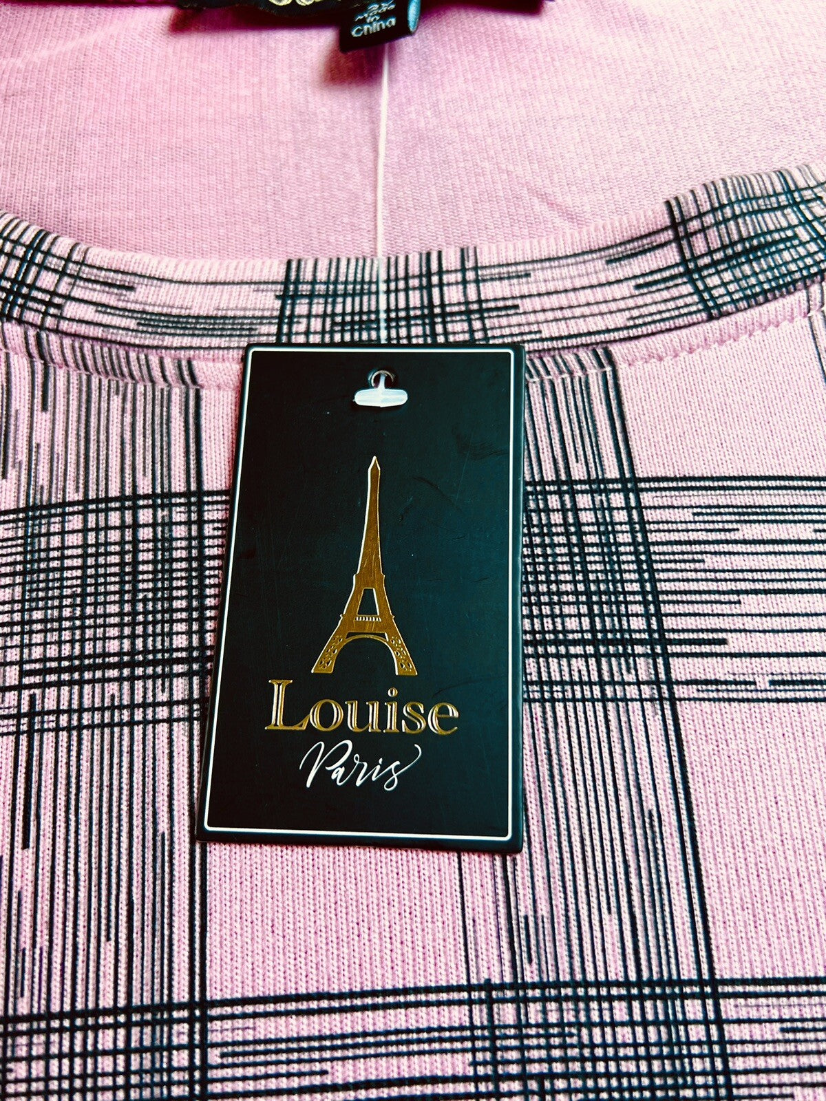 Louise Paris Women’s Blouse Check Size 3X Top
