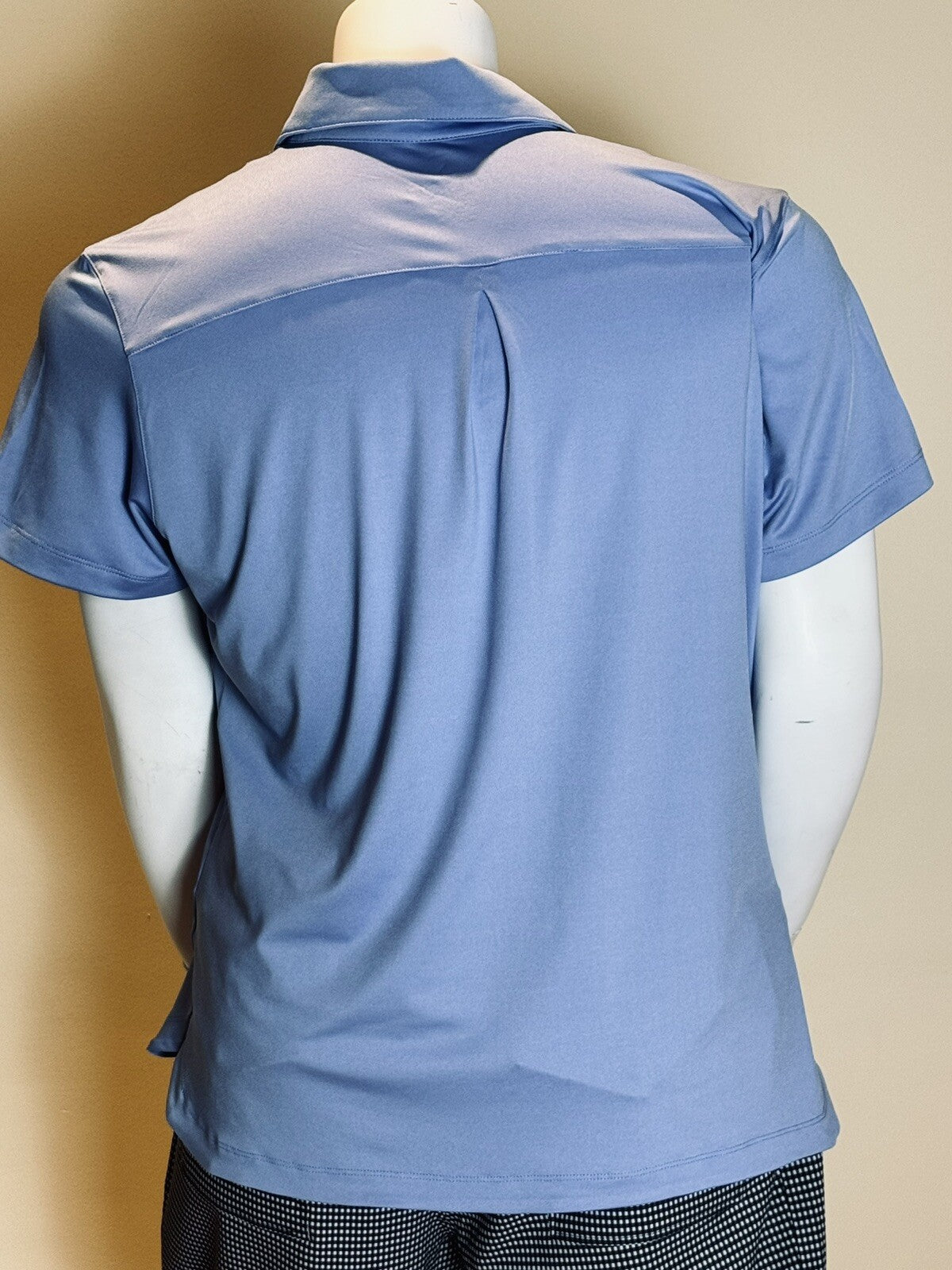 Kate Lord Women’s Size 2XL Short Sleeve Polo Golf Shirt Blue.    (B.53)