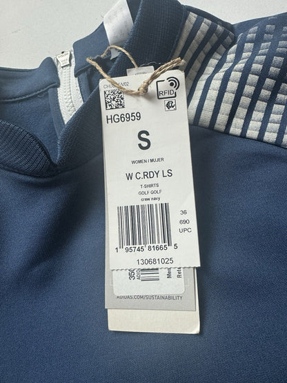 Adidas Women’s Golf Navy Sweatshirt Sz S    (B.106)