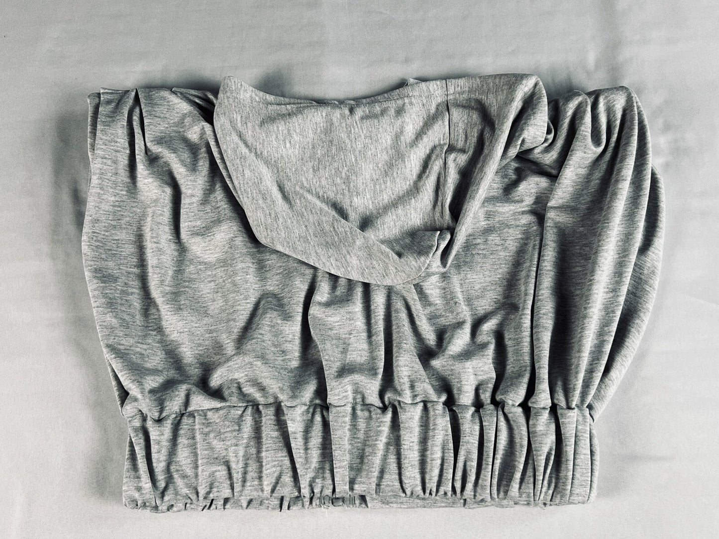 ROMA CONCEPT by Rosee Sz XL Gray Hoodie Sleeveless Sweatshirt Top