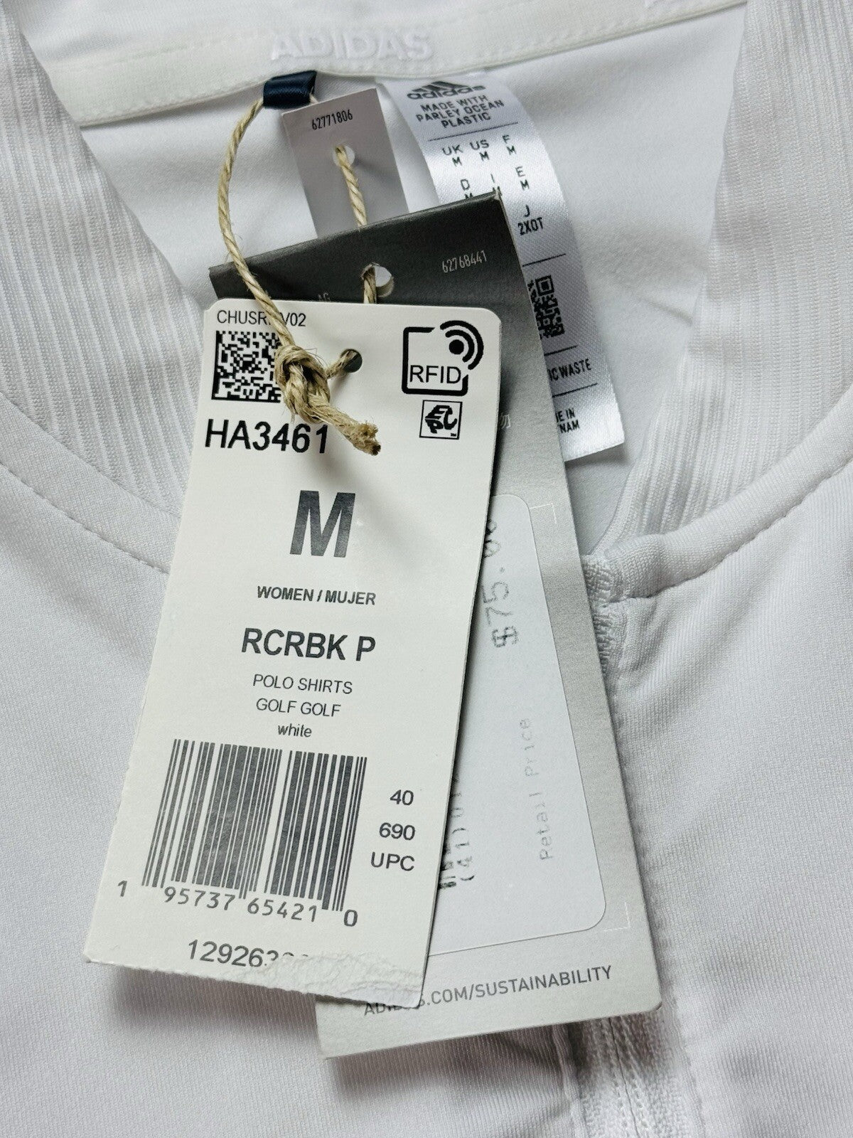 Adidas Women’s Golf Shirt SZ M Climacool  (B.138)