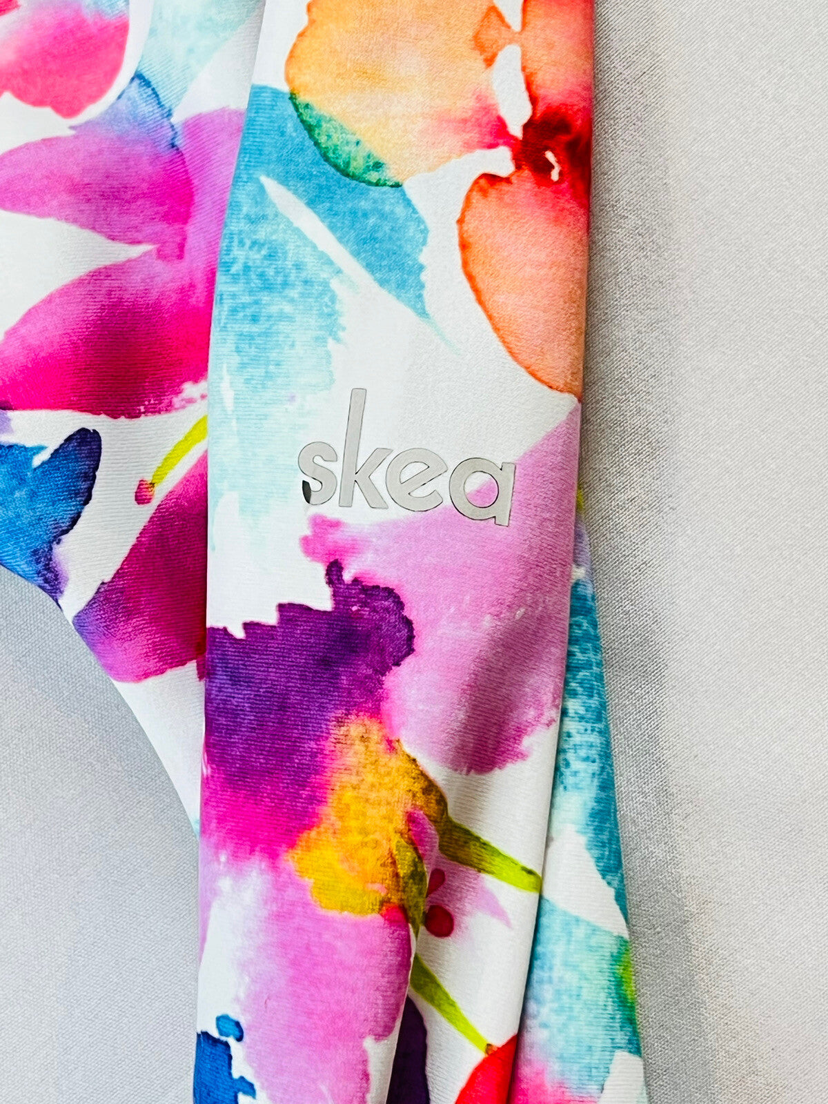 SKIE Women's Golf Long Sleeve Full Zip Sweatshirt Sz L Multicolor Floral