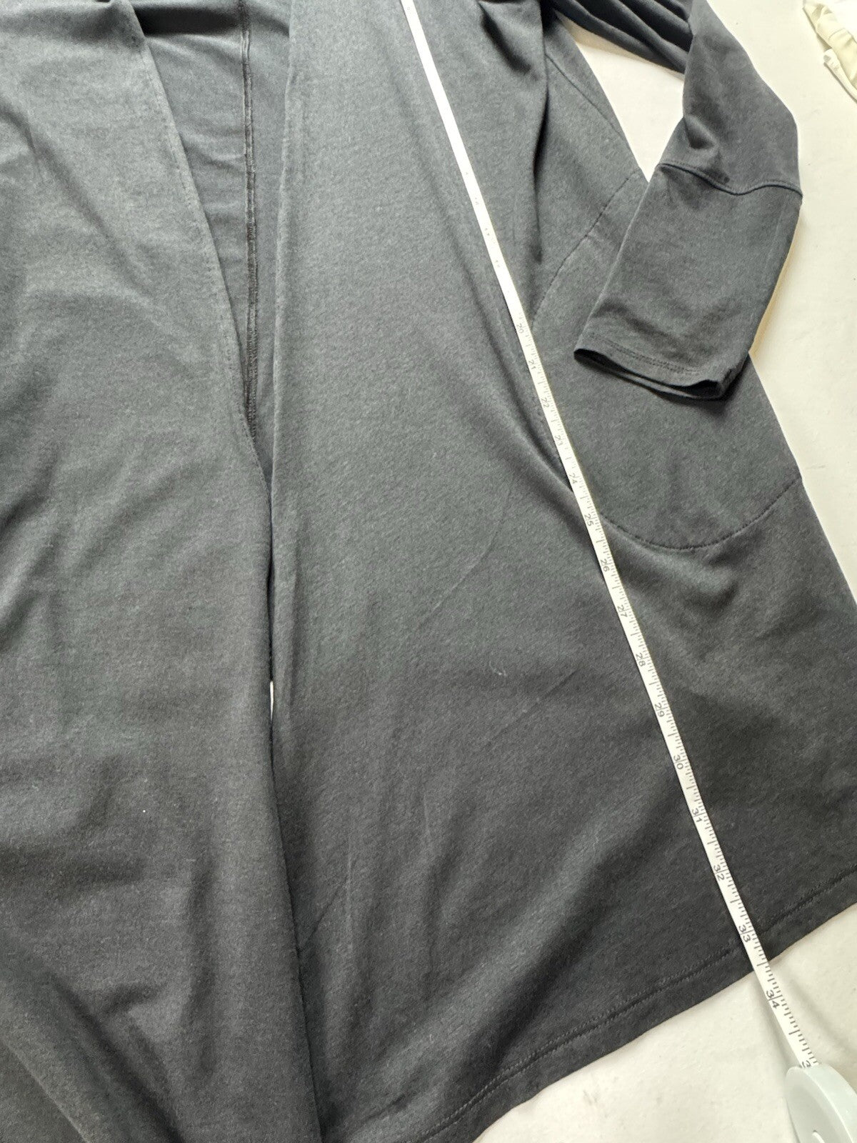 $78 Tasc Women's Black Cotton Open Cardigan Sz S. (B.130)