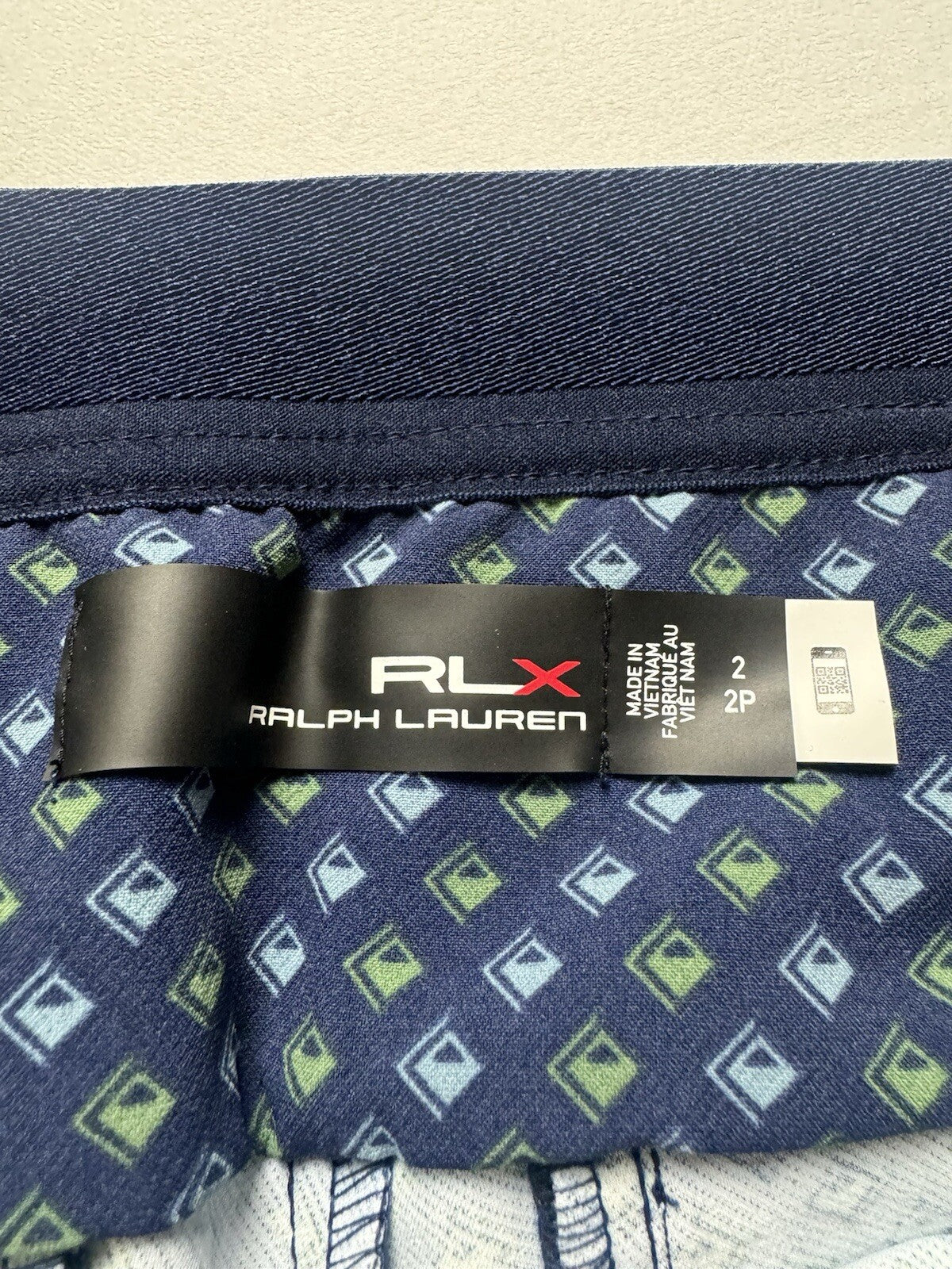 $188 Ralph Lauren Women’s Multi Golf Pants Sz 2  (B.118)