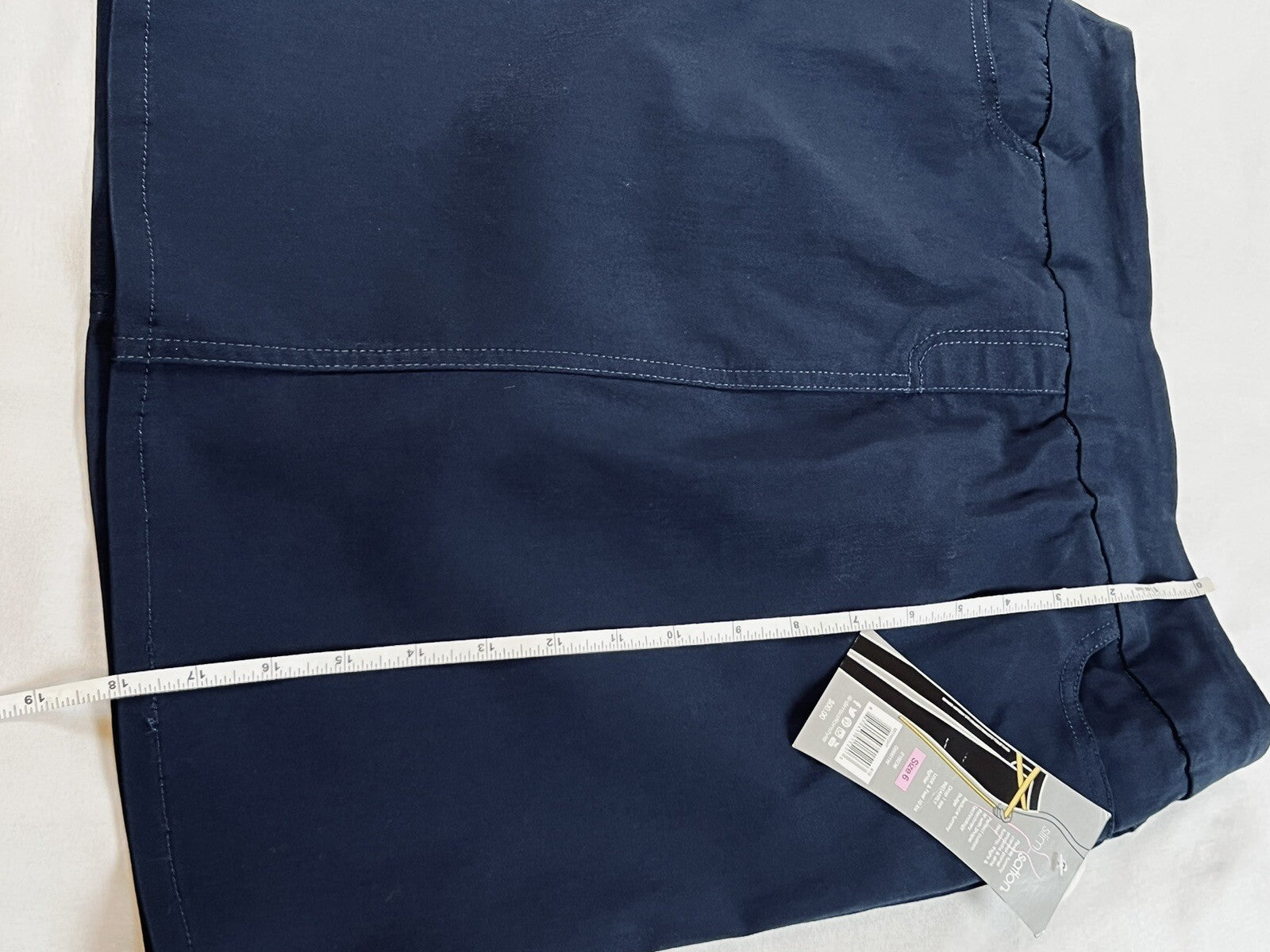 Slim Sation Women’s Golf Skirts Skort Size 6 Navy