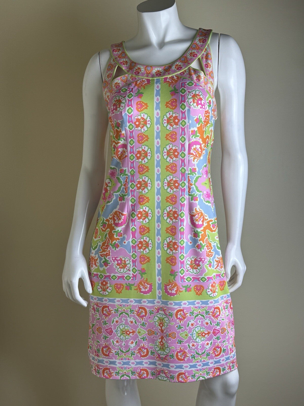 Gretchen Scott Women’s Sleeveless Dress Sz M. (B.92)