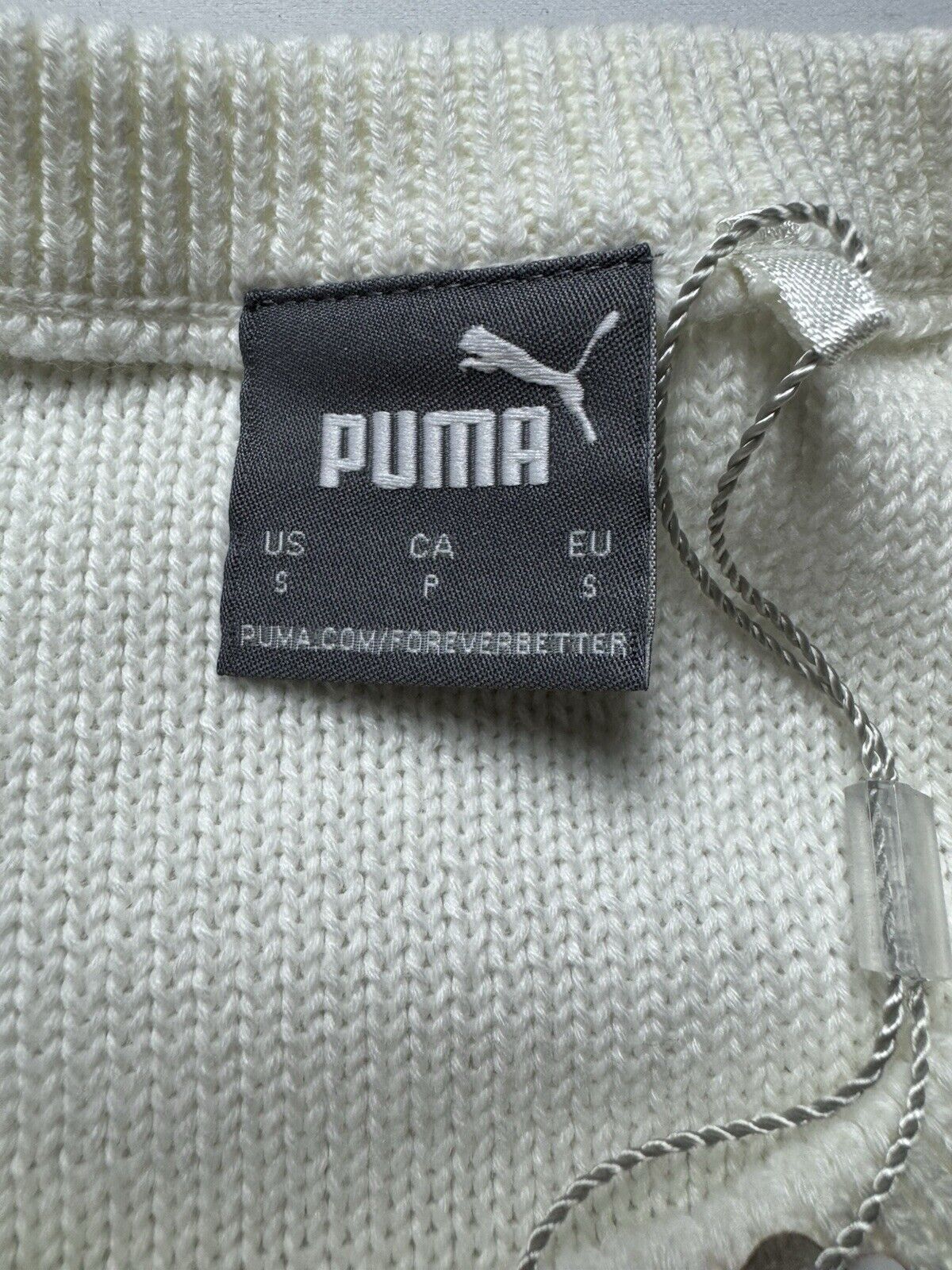 Puma Women's Golf Sweater Ivory Size S