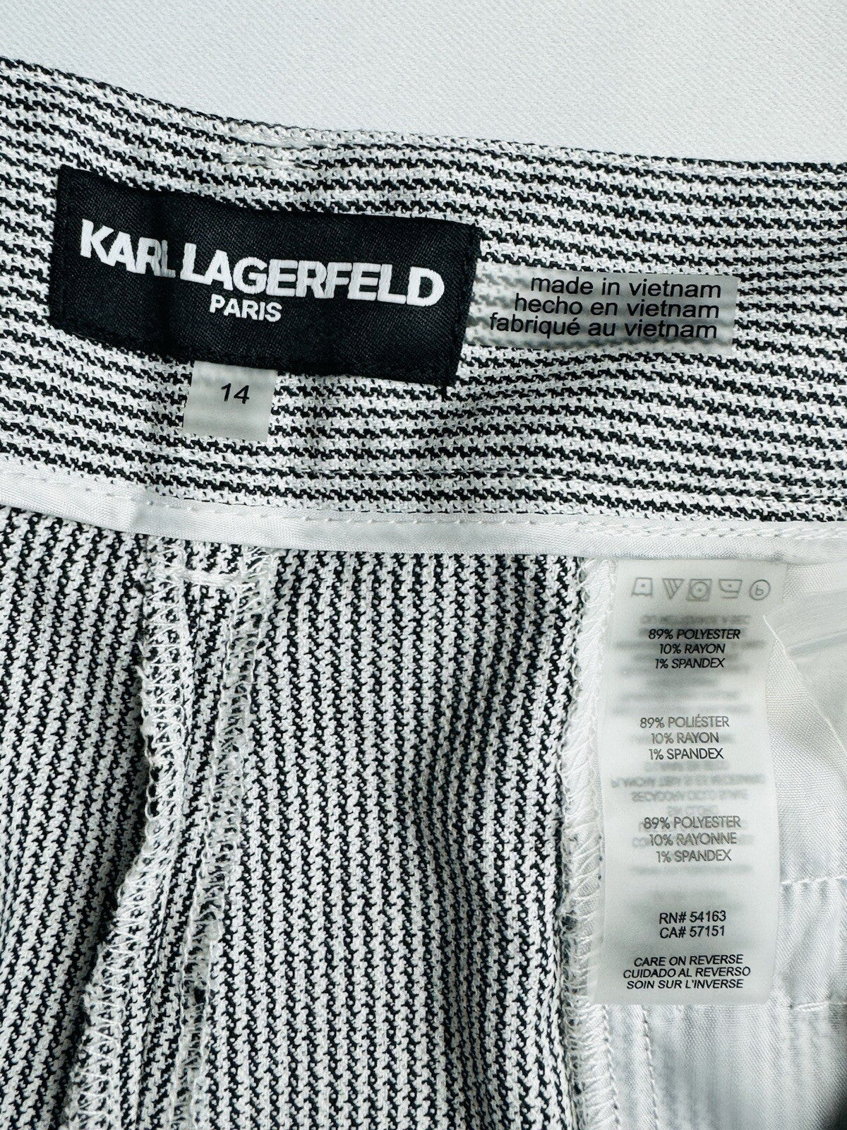 $119 KARL LAGERFELD Women’s Dress Pants Sz 14  (B.96)