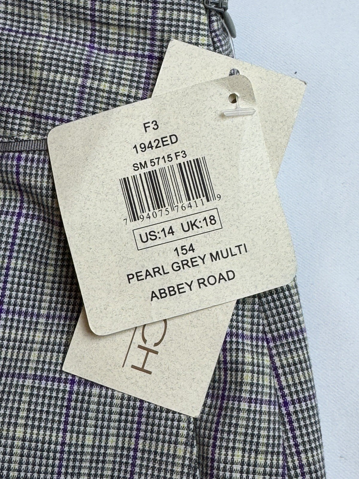 E.P PRO Women’s Golf SKIRT-Skort Purple and Gray Sz 14. (61)