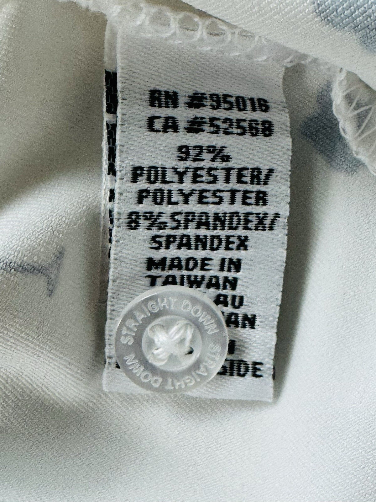 Straight Down Women's Martinis / Palms Print Golf shirt Sz S.  (B.134)