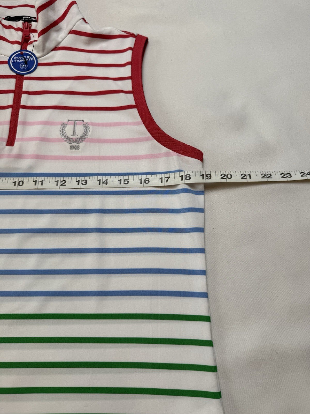 RLX Ralph Lauren Women’s Golf Polo Shirt Size L.   (B.167)