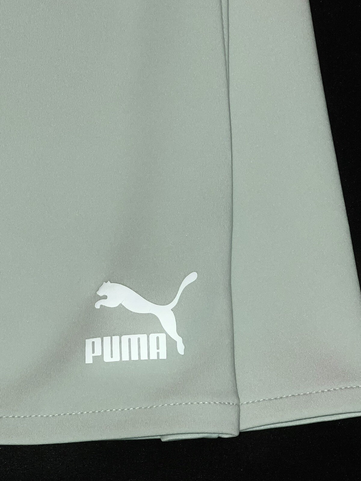 PUMA Women's Classics Asymmetrical Skirt Sz L Green Lily