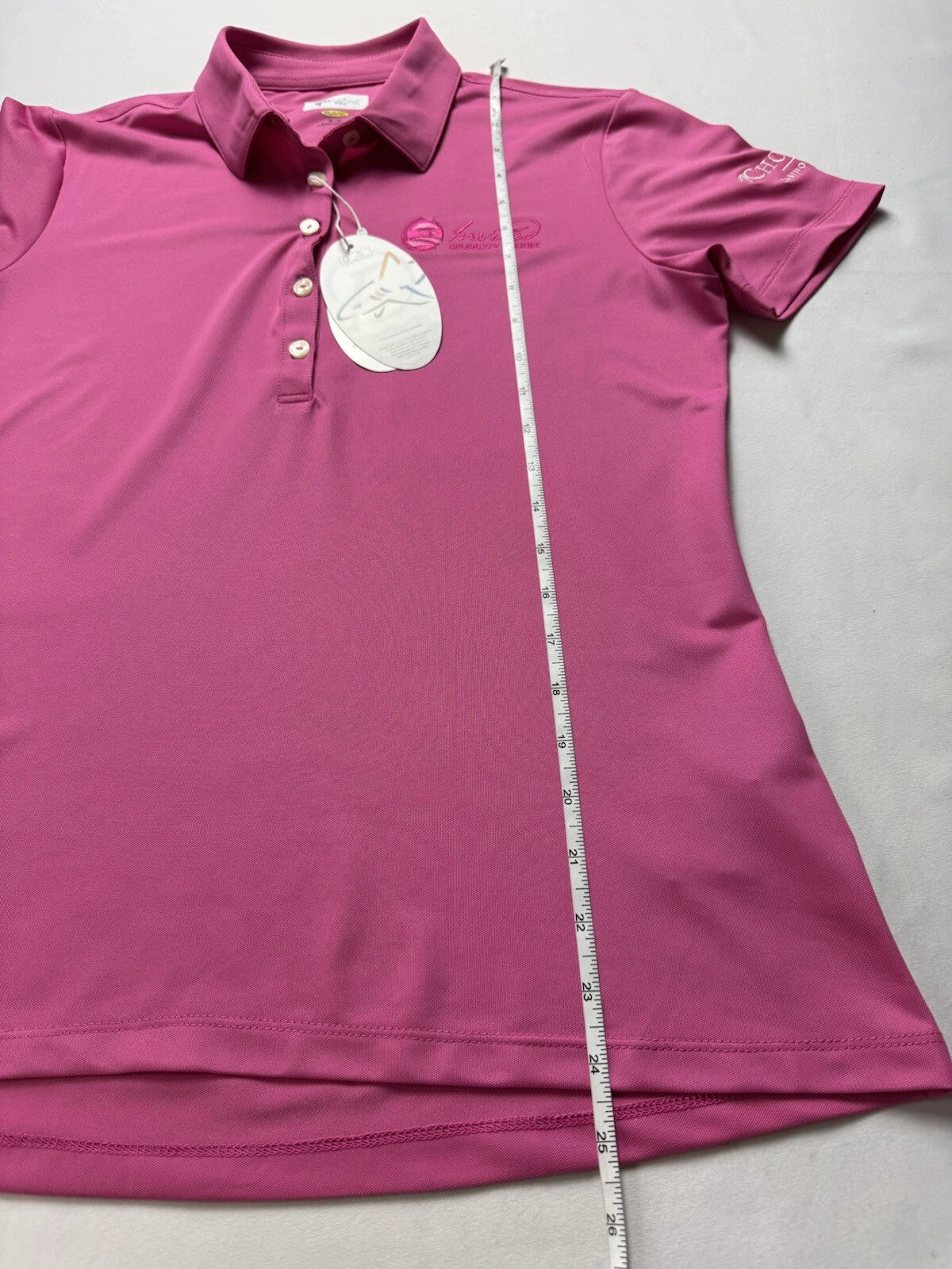 Greg Norman Women's Golf Polo Shirt Sz M (B.141)