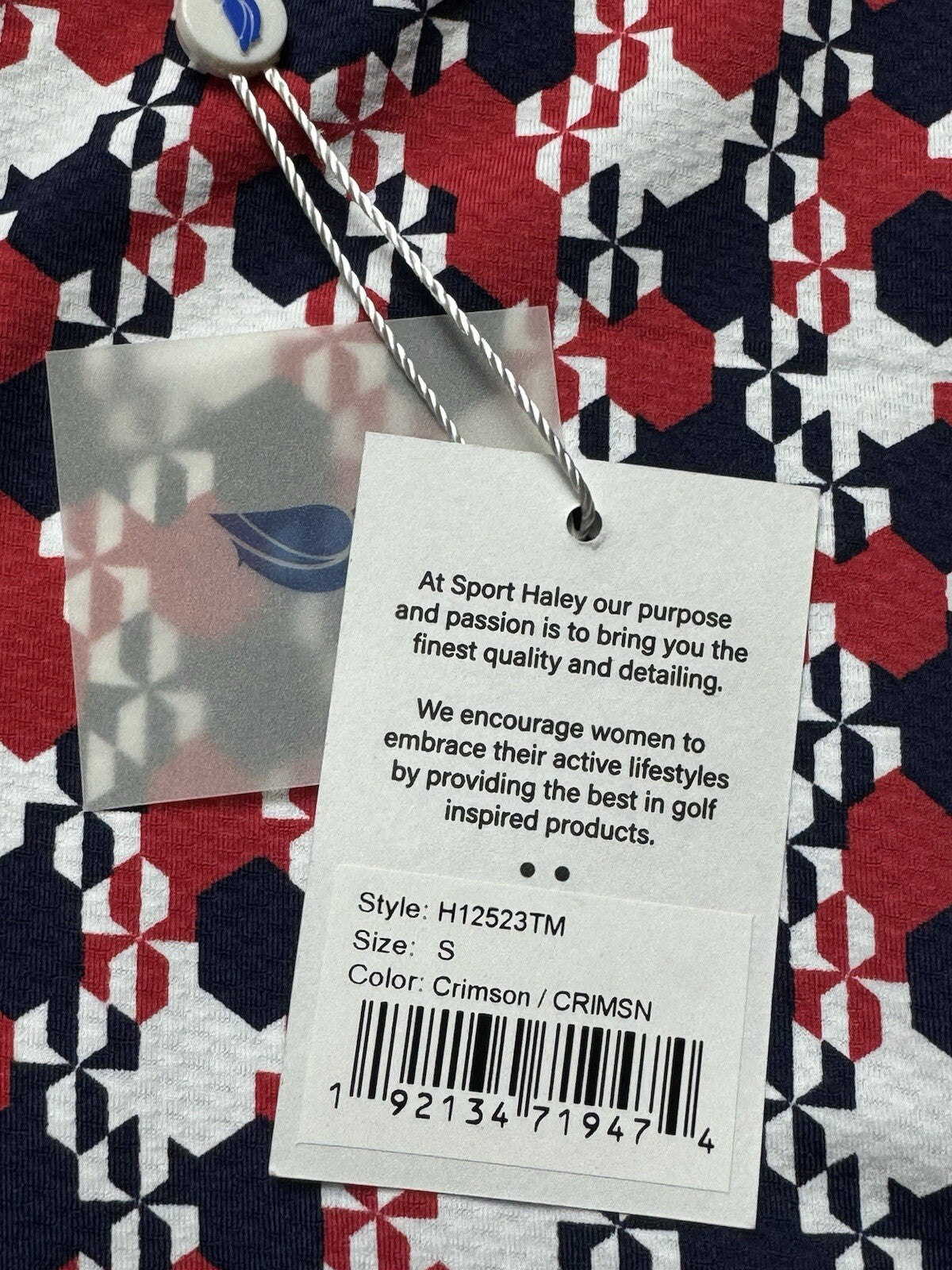 Sport Haley Women's Top Golf Shirt Sz S   (B.85)