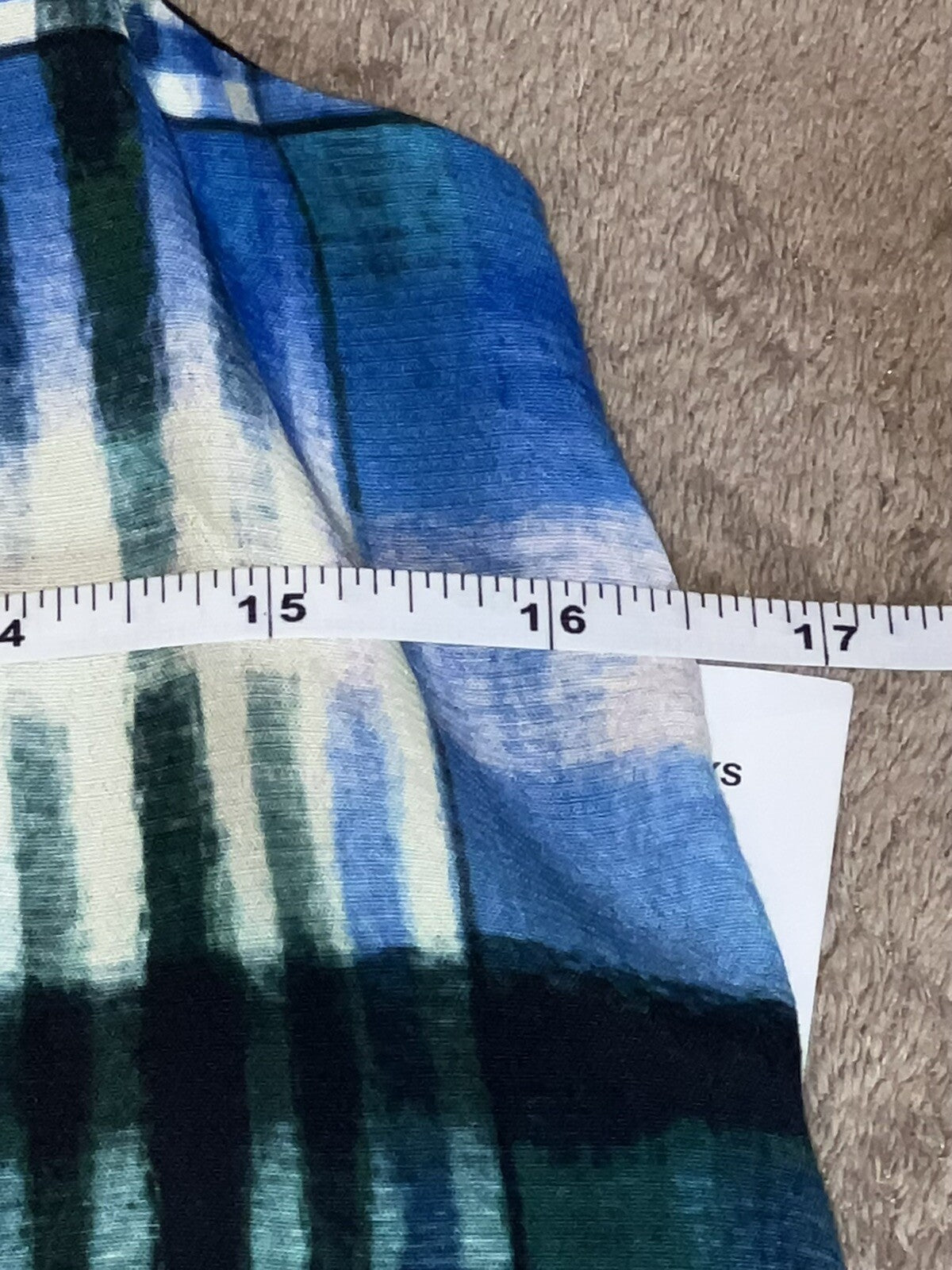 Karen Kane Women’s Blue Plaid Tank Top Sz XS $118 MSRP (16)