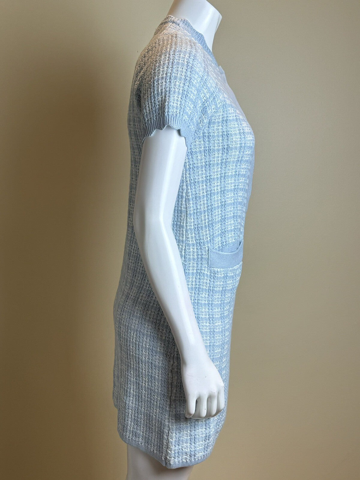 Free Assembly Women’s Knit Blue Dress Sz XS (65)