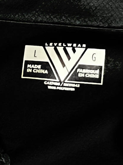 LevelWear Women's Golf Polo Shirt Black Sz L (16)