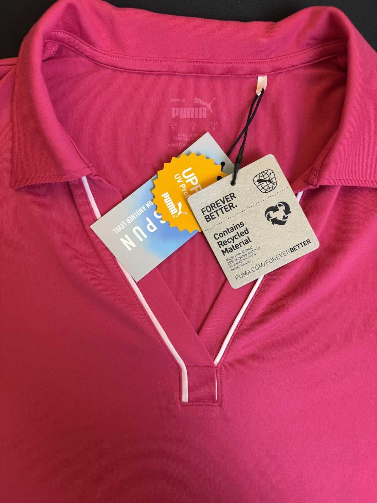 Puma Women’s Golf Shirt Sz S.   (B.161/4)
